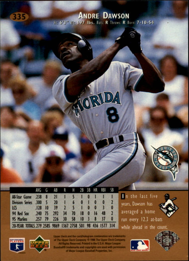 1996 Upper Deck Baseball Card Pick 251-499 - Picture 169 of 465