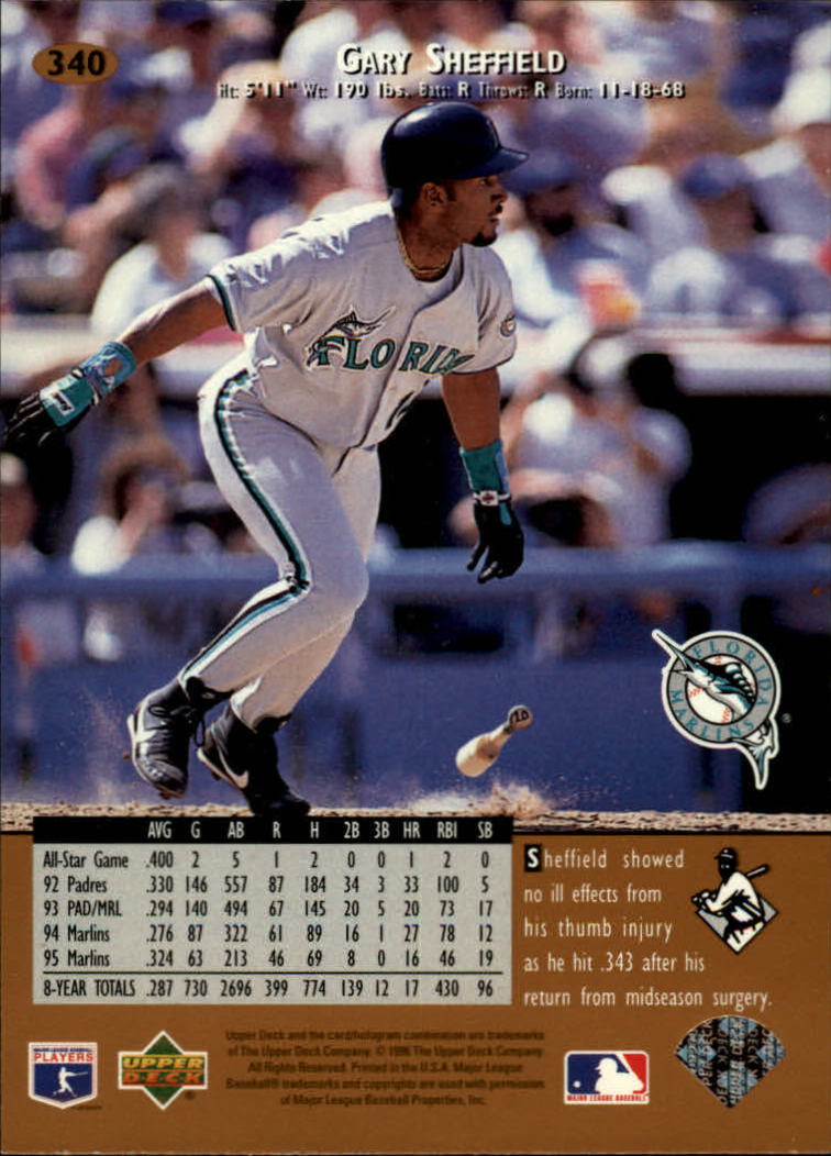1996 Upper Deck Baseball Card Pick 251-499 - Picture 179 of 465