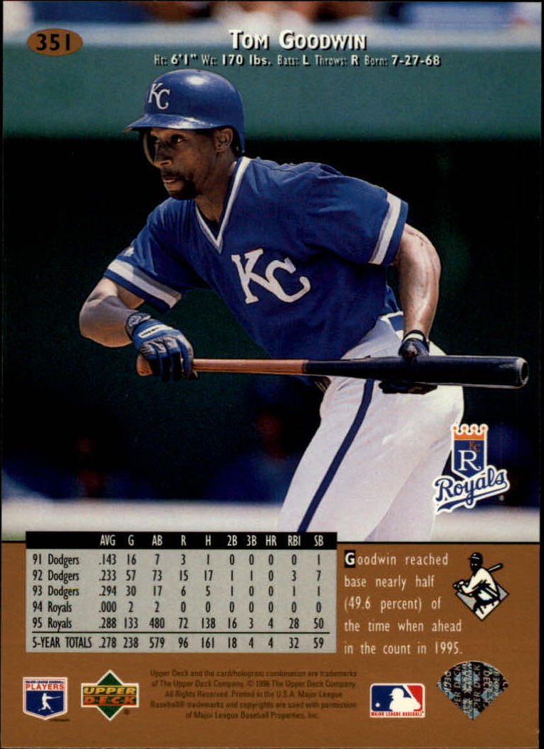 1996 Upper Deck Baseball Card Pick 251-499 - Picture 201 of 465