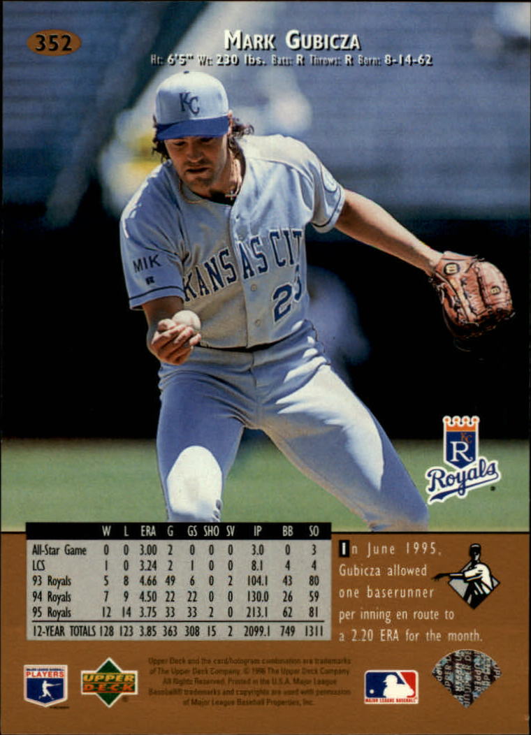 1996 Upper Deck Baseball Card Pick 251-499 - Picture 203 of 465
