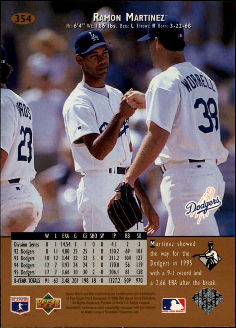 1996 Upper Deck Baseball Card Pick 251-499 - Picture 207 of 465