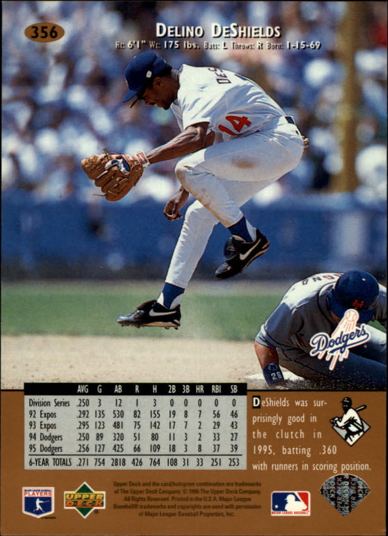 1996 Upper Deck Baseball Card Pick 251-499 - Picture 211 of 465