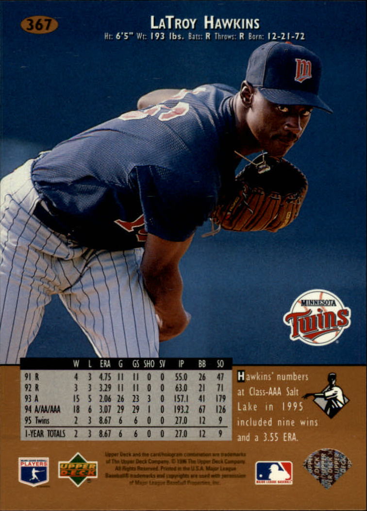 1996 Upper Deck Baseball Card Pick 251-499 - Picture 233 of 465