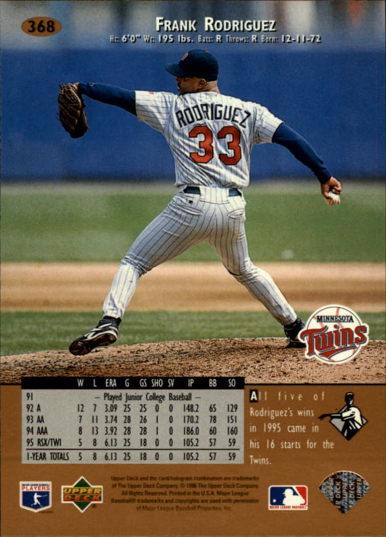 1996 Upper Deck Baseball Card Pick 251-499 - Picture 235 of 465