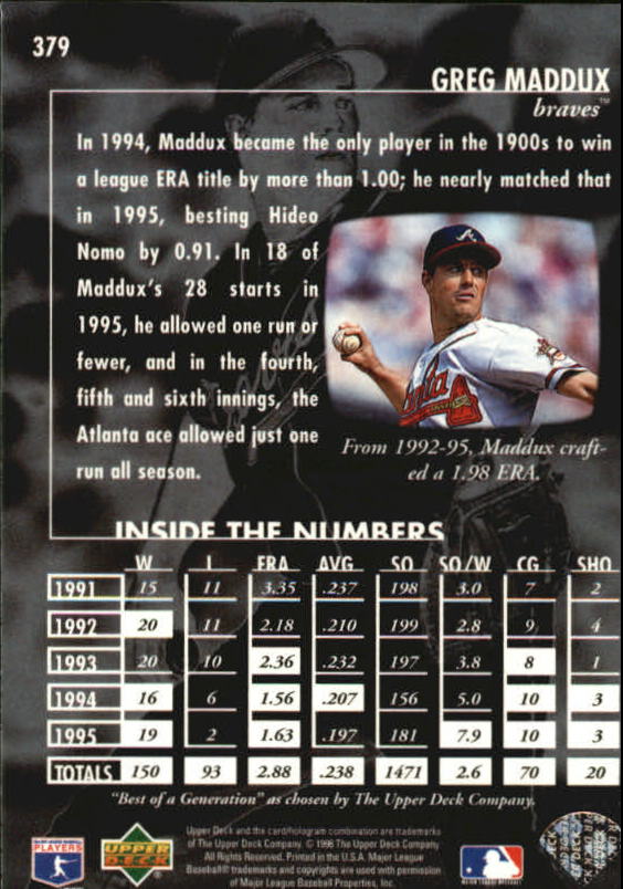 1996 Upper Deck Baseball Card Pick 251-499 - Picture 257 of 465