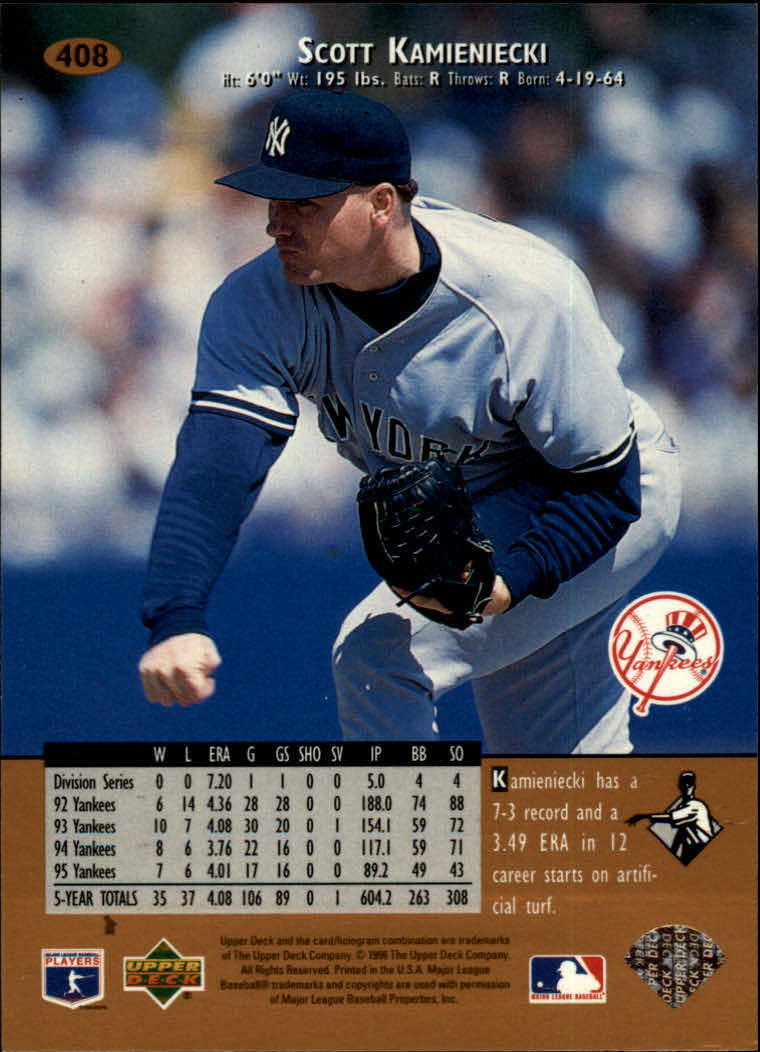 1996 Upper Deck Baseball Card Pick 251-499 - Picture 313 of 465