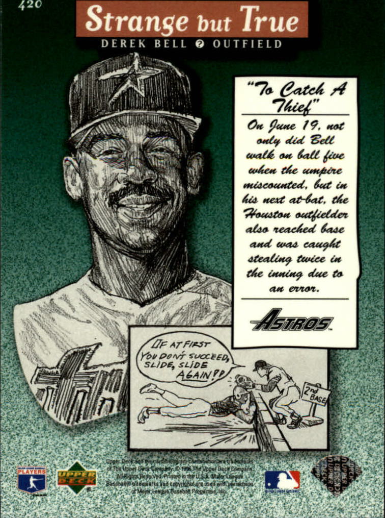 1996 Upper Deck Baseball Card Pick 251-499 - Picture 337 of 465