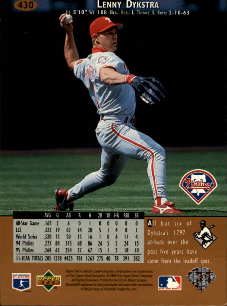 1996 Upper Deck Baseball Card Pick 251-499 - Picture 357 of 465