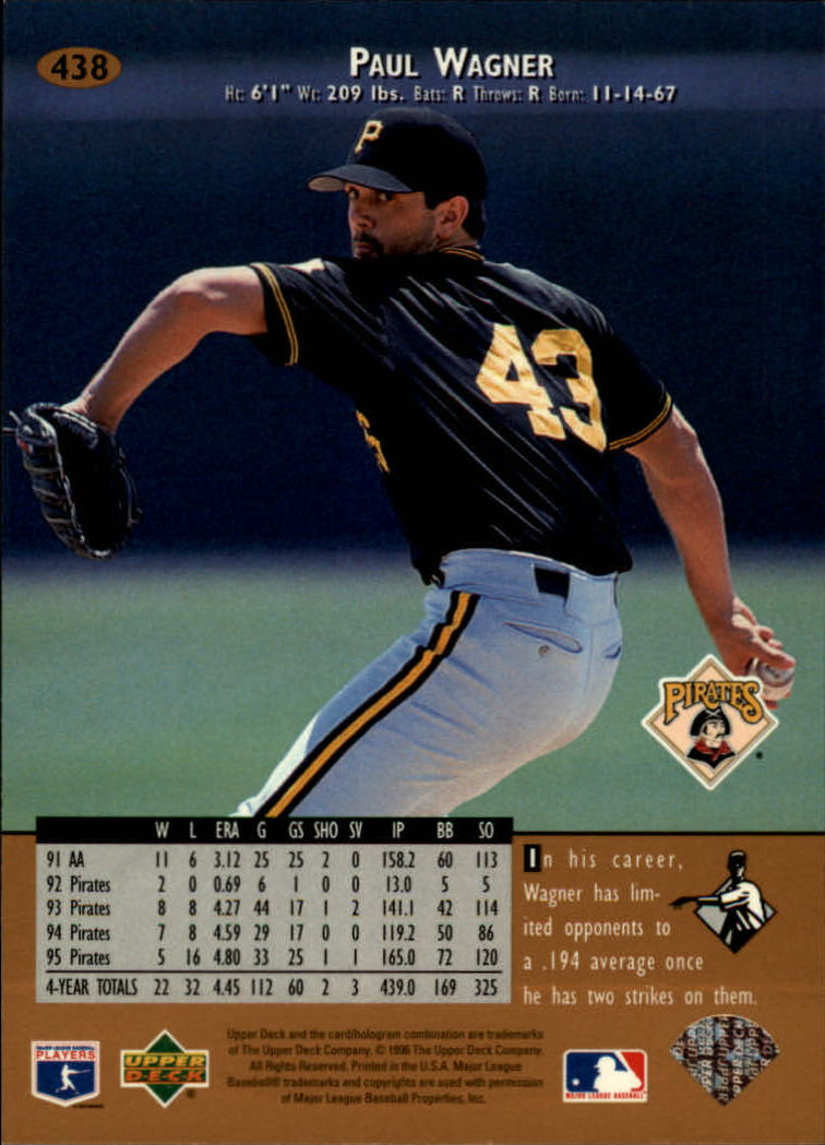 1996 Upper Deck Baseball Card Pick 251-499 - Picture 373 of 465