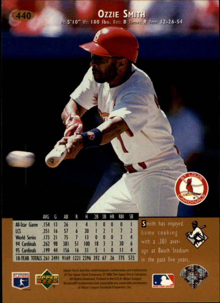 1996 Upper Deck Baseball Card Pick 251-499 - Picture 377 of 465