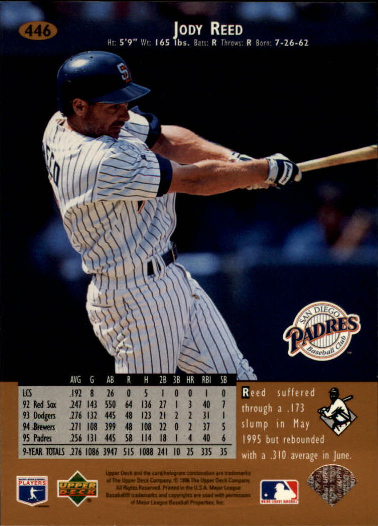1996 Upper Deck Baseball Card Pick 251-499 - Picture 389 of 465