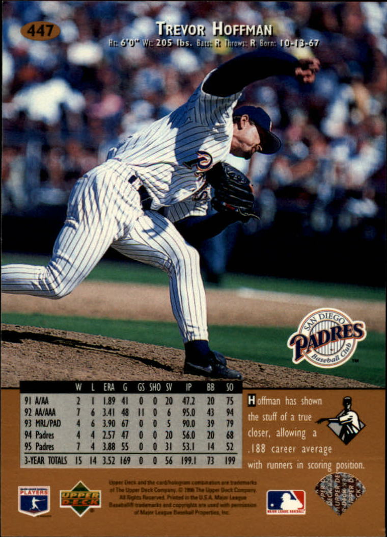 1996 Upper Deck Baseball Card Pick 251-499 - Picture 391 of 465