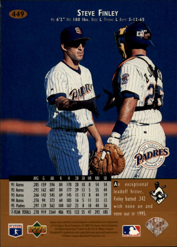 1996 Upper Deck Baseball Card Pick 251-499 - Picture 395 of 465