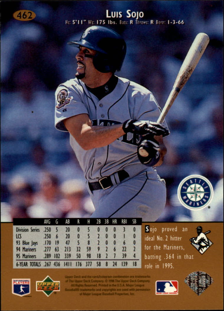 1996 Upper Deck Baseball Card Pick 251-499 - Picture 421 of 465