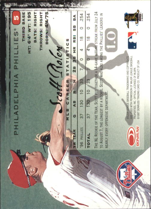 1997 Donruss Baseball "Insert" Cards - Picture 89 of 97