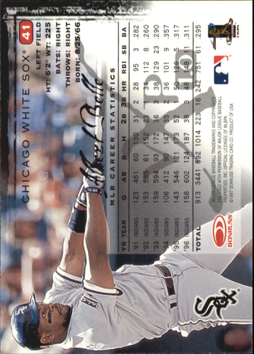 1997 Donruss Baseball "Insert" Cards - Picture 97 of 97