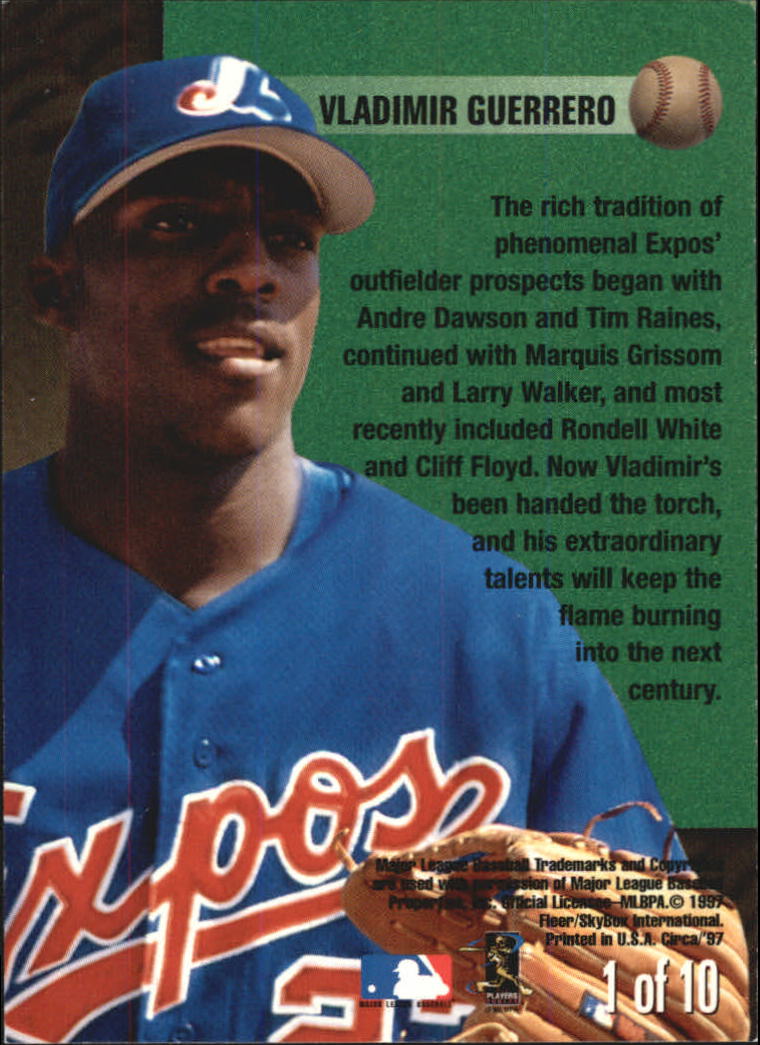 thumbnail 3  - 1997 Circa (Fleer/Skybox) Baseball &#034;Fast Track&#034; Insert Cards