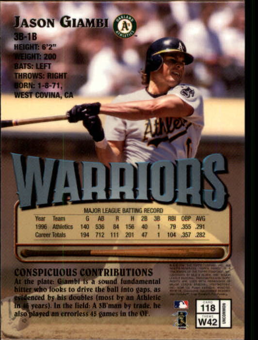 1997 Finest Baseball - Picture 61 of 231