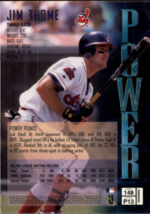 1997 Finest Baseball - Picture 63 of 231