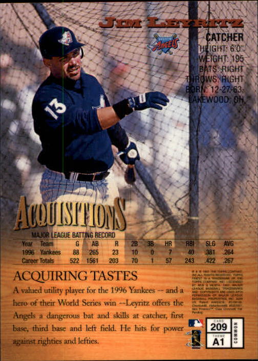 1997 Finest Baseball - Picture 91 of 231