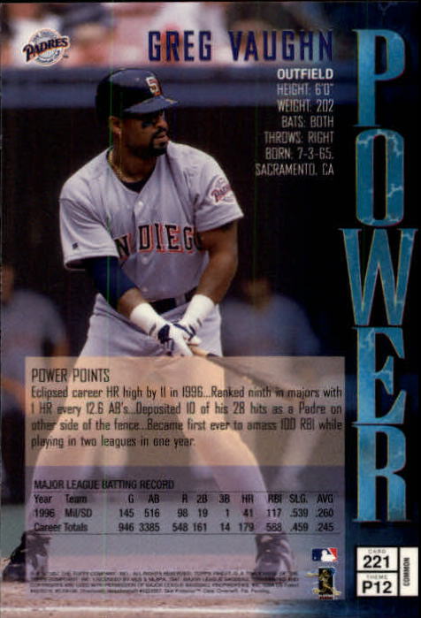 1997 Finest Baseball - Picture 105 of 231