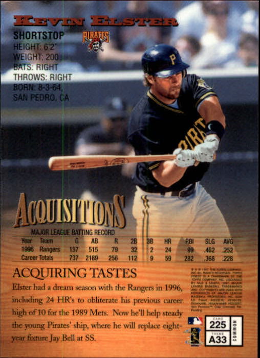 1997 Finest Baseball - Picture 107 of 231