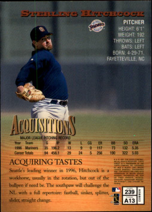 1997 Finest Baseball - Picture 119 of 231