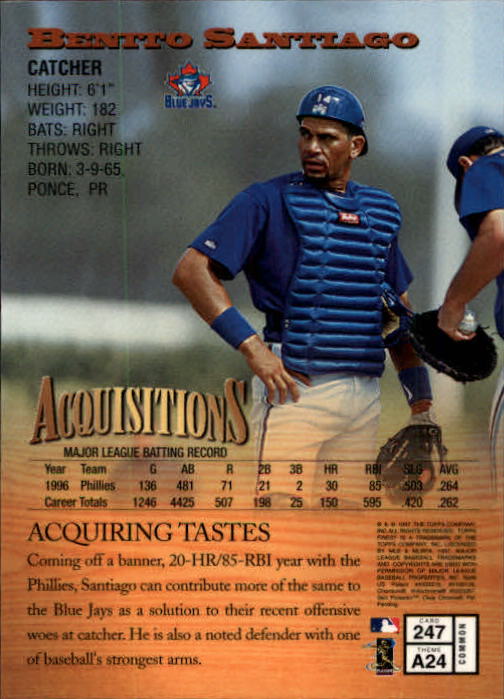 1997 Finest Baseball - Picture 129 of 231