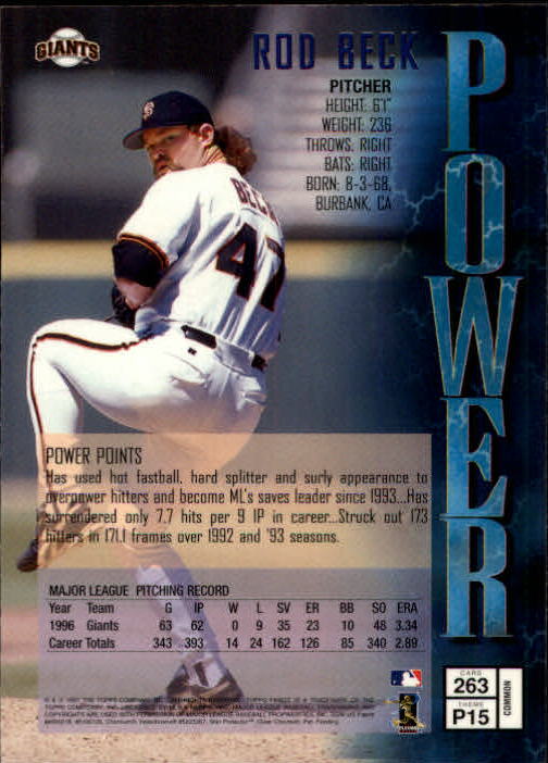 1997 Finest Baseball - Picture 147 of 231