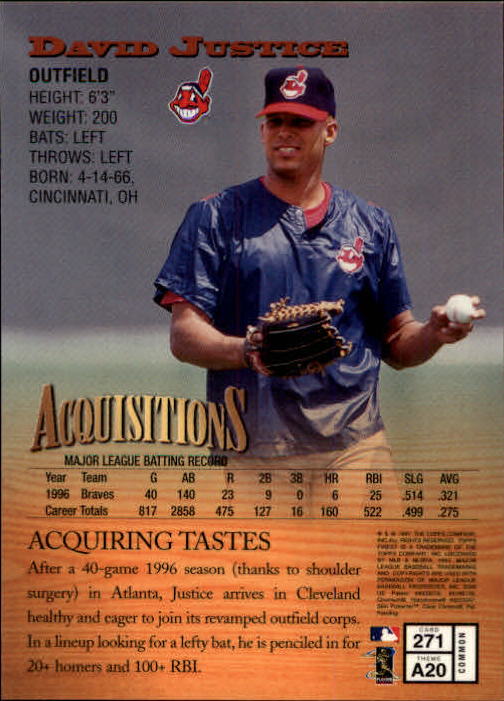 1997 Finest Baseball - Picture 163 of 231
