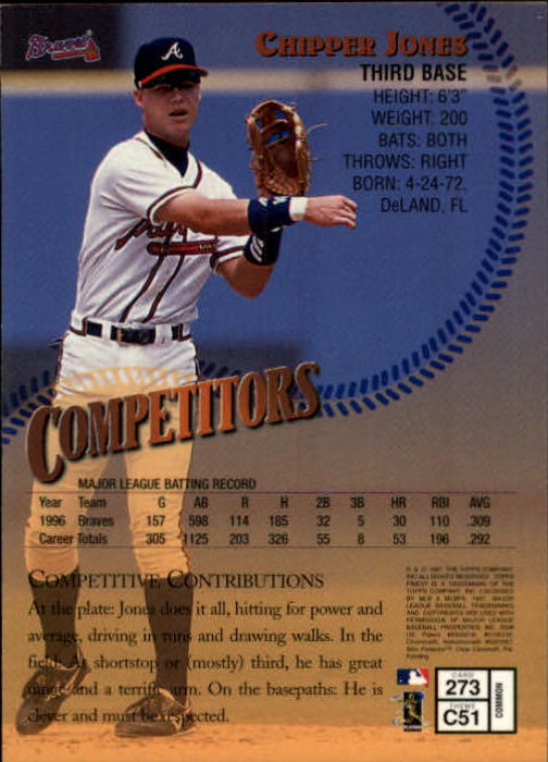 1997 Finest Baseball - Picture 167 of 231