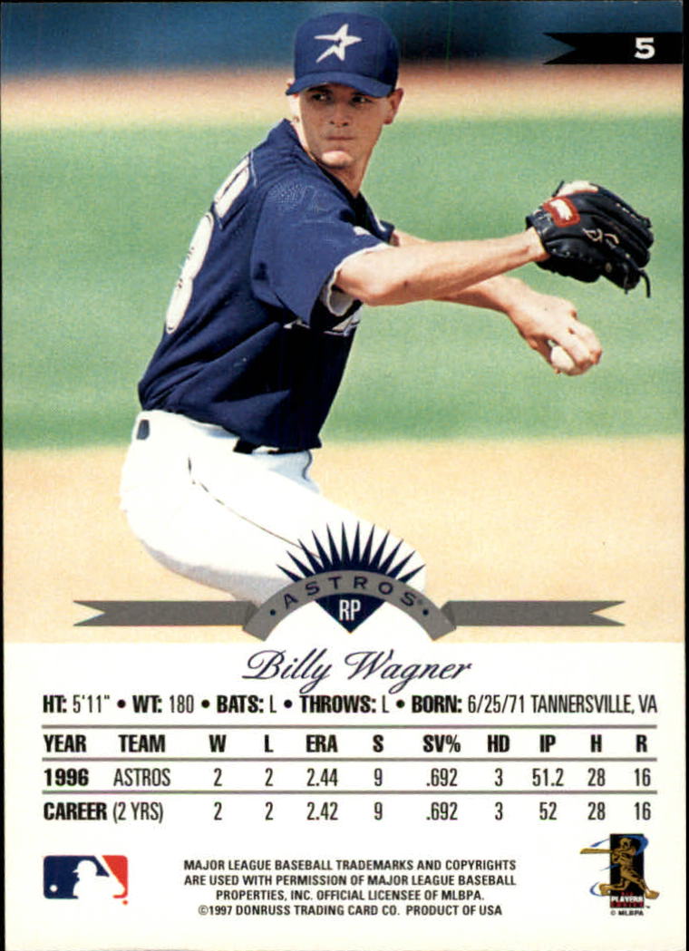 1997 Leaf Baseball "Main Set" Cards #1 to #200 - Picture 11 of 399