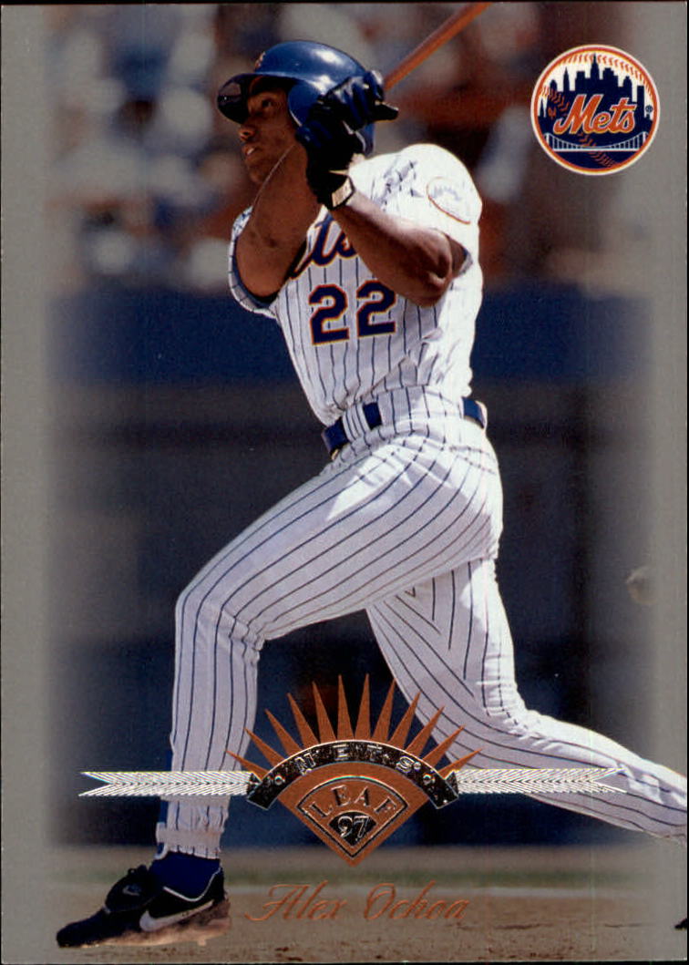 1997 Leaf Baseball "Main Set" Cards #1 to #200 - Picture 18 of 399