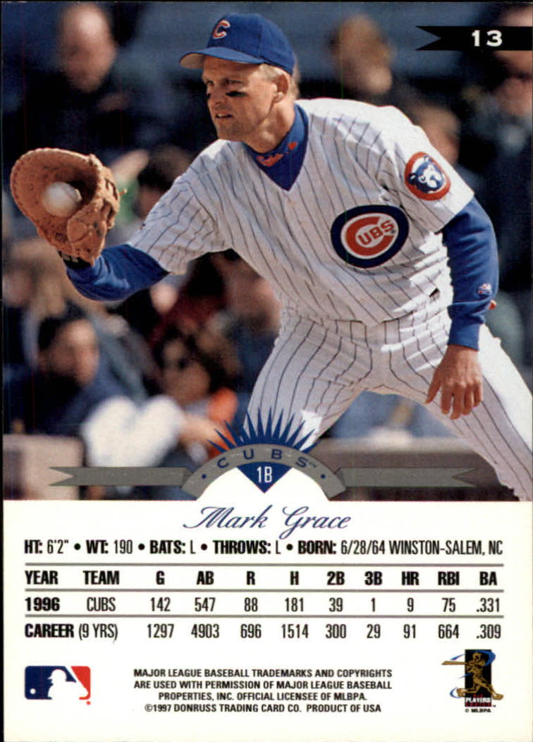 1997 Leaf Baseball "Main Set" Cards #1 to #200 - Picture 27 of 399