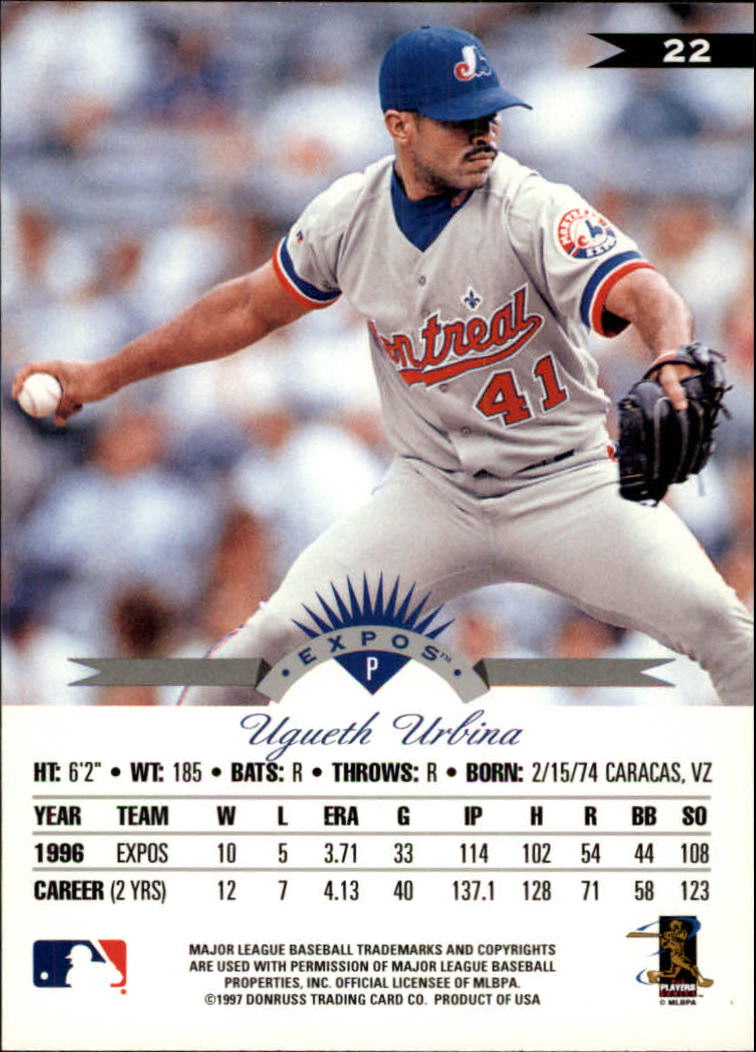 1997 Leaf Baseball "Main Set" Cards #1 to #200 - Picture 45 of 399