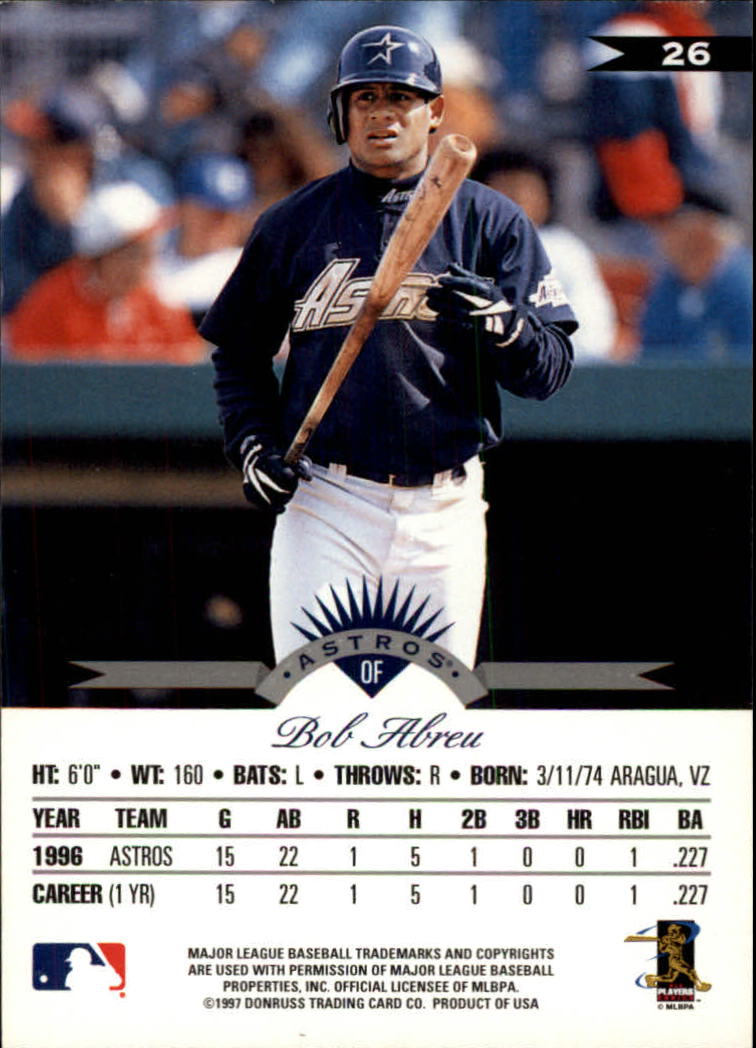 1997 Leaf Baseball "Main Set" Cards #1 to #200 - Picture 53 of 399