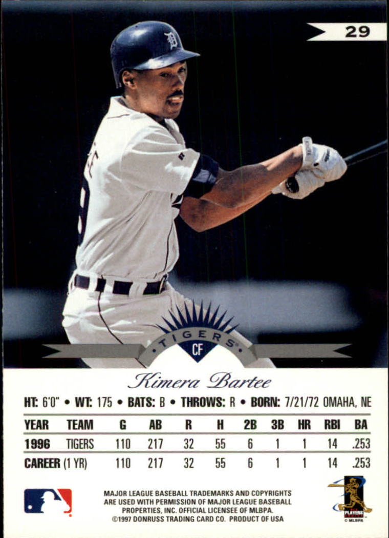 1997 Leaf Baseball "Main Set" Cards #1 to #200 - Picture 59 of 399