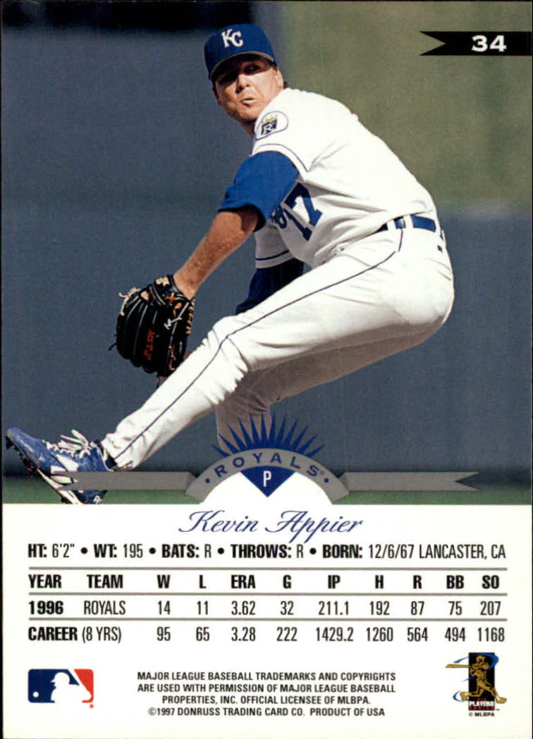 1997 Leaf Baseball "Main Set" Cards #1 to #200 - Picture 69 of 399