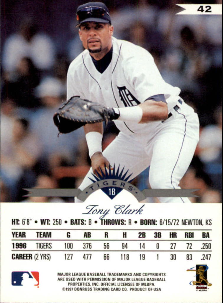 1997 Leaf Baseball "Main Set" Cards #1 to #200 - Picture 85 of 399