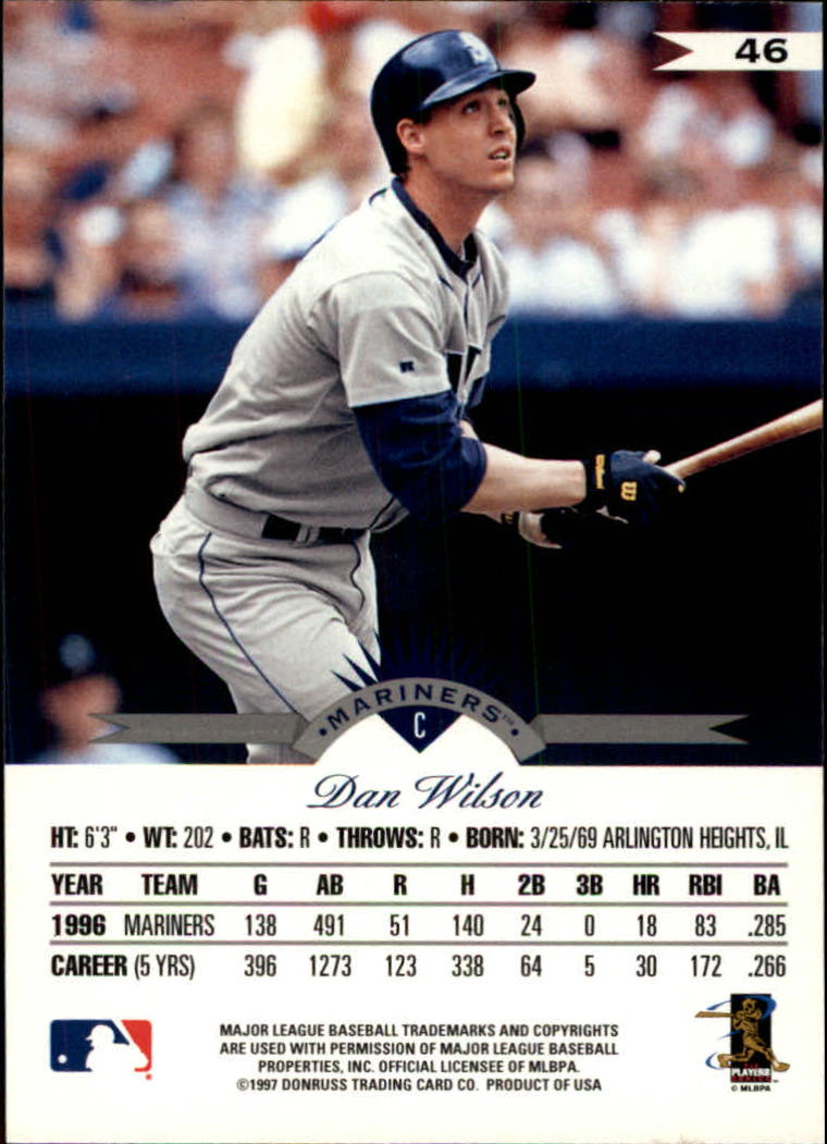 1997 Leaf Baseball "Main Set" Cards #1 to #200 - Picture 93 of 399