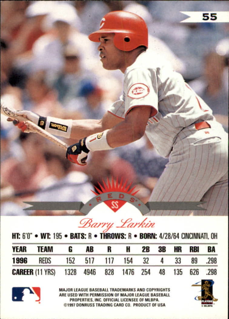 1997 Leaf Baseball "Main Set" Cards #1 to #200 - Picture 111 of 399
