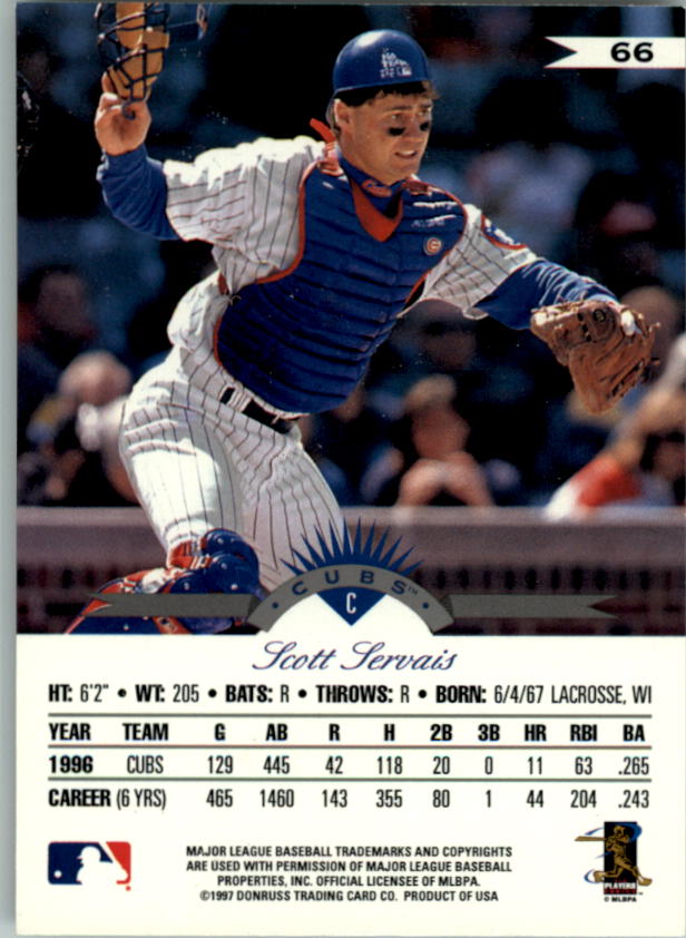 1997 Leaf Baseball "Main Set" Cards #1 to #200 - Picture 133 of 399