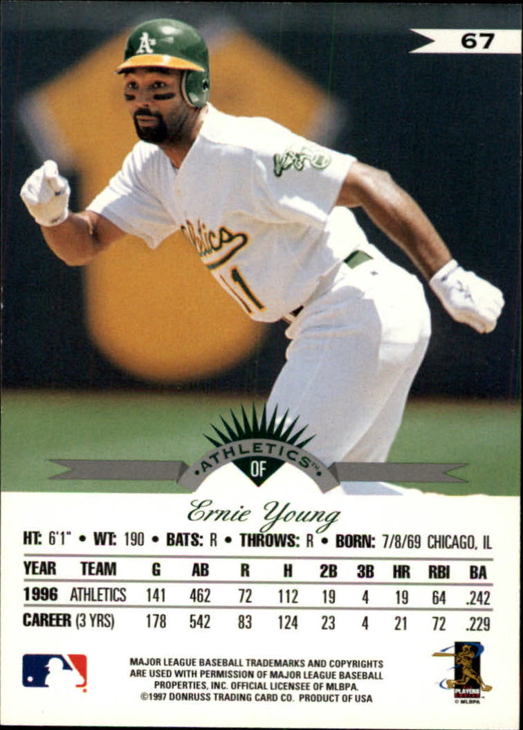 1997 Leaf Baseball "Main Set" Cards #1 to #200 - Picture 135 of 399