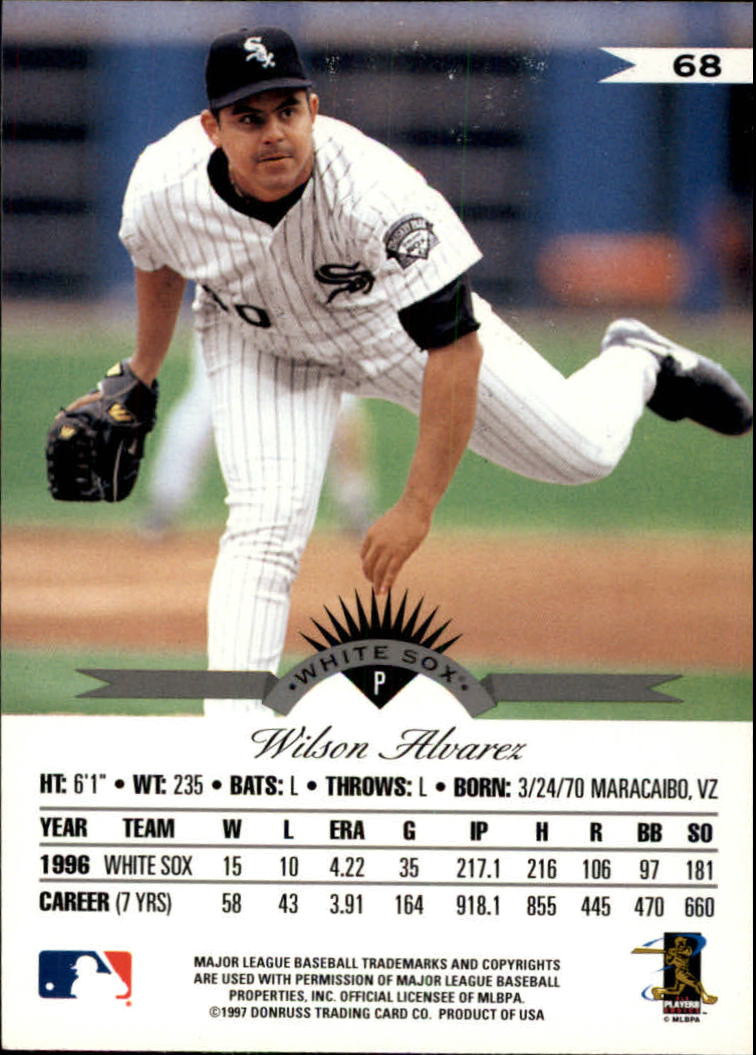 1997 Leaf Baseball "Main Set" Cards #1 to #200 - Picture 137 of 399