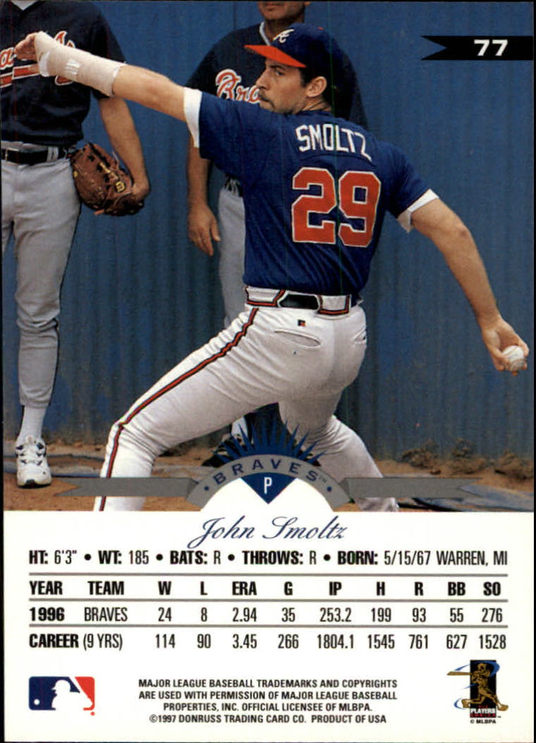 1997 Leaf Baseball "Main Set" Cards #1 to #200 - Picture 155 of 399