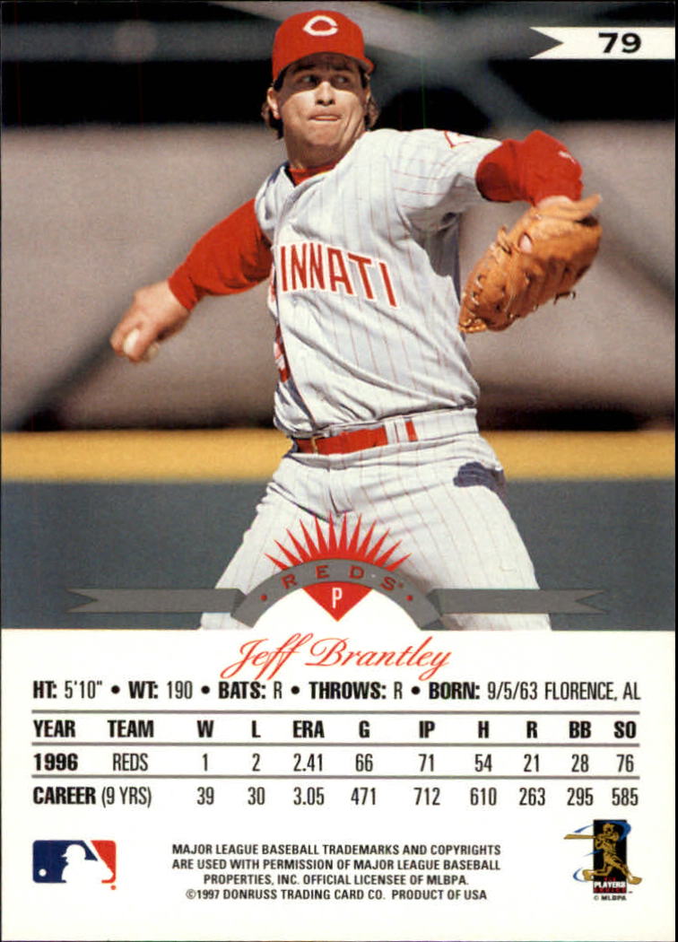 1997 Leaf Baseball "Main Set" Cards #1 to #200 - Picture 159 of 399