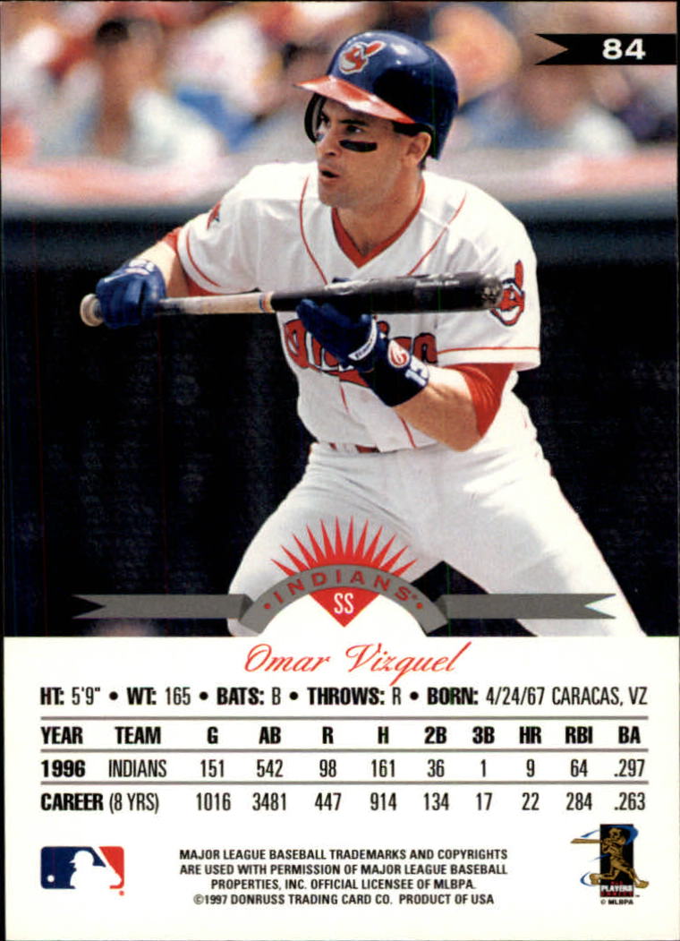 1997 Leaf Baseball "Main Set" Cards #1 to #200 - Picture 169 of 399