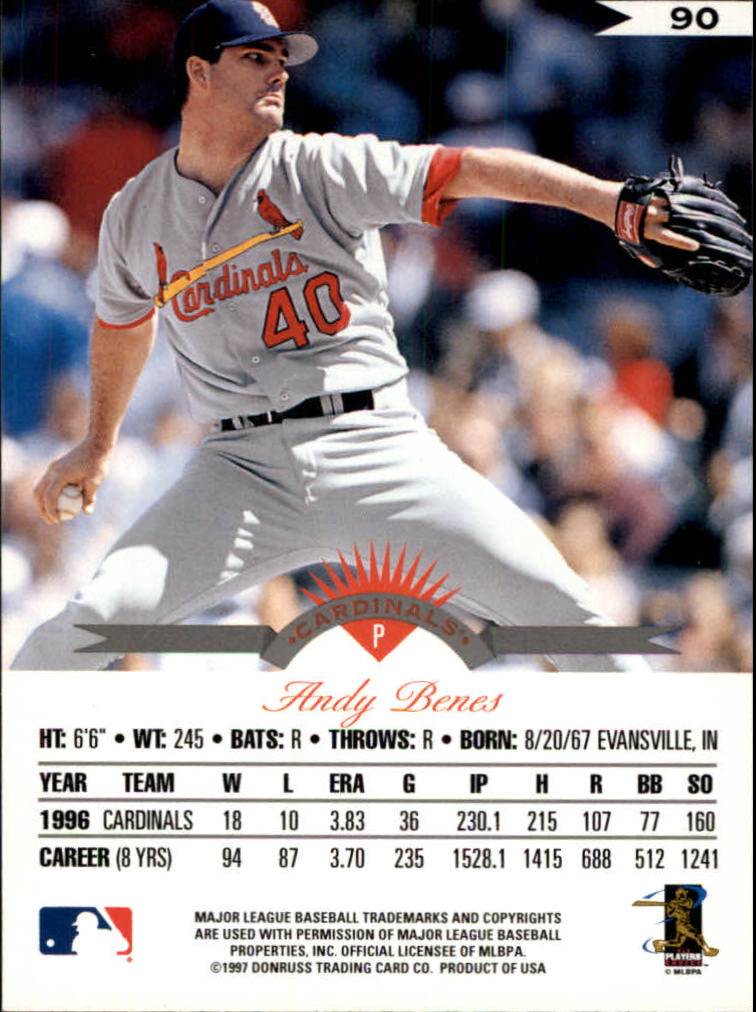1997 Leaf Baseball "Main Set" Cards #1 to #200 - Picture 181 of 399