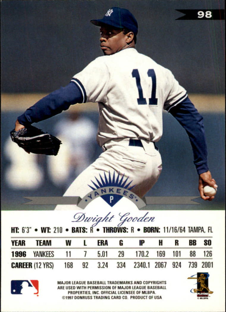 1997 Leaf Baseball "Main Set" Cards #1 to #200 - Picture 197 of 399