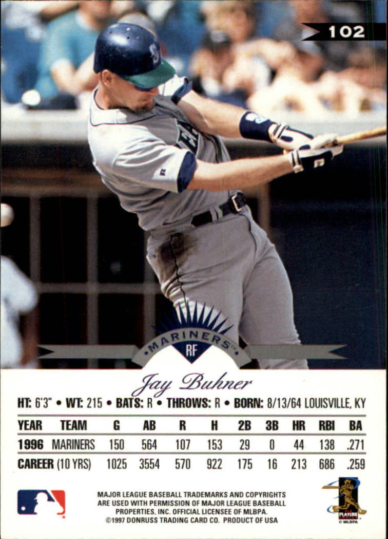 1997 Leaf Baseball "Main Set" Cards #1 to #200 - Picture 205 of 399